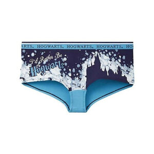 Harry Potter Torrid Curve Plus Size Panties Boyshort Cut Hogwarts Navy Blue 5x